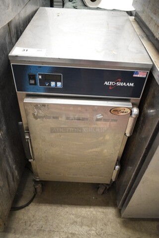 2015 Alto Shaam 500-S Stainless Steel Commercial Warming Holding Cabinet on Commercial Casters. 208-240 Volts, 1 Phase. 