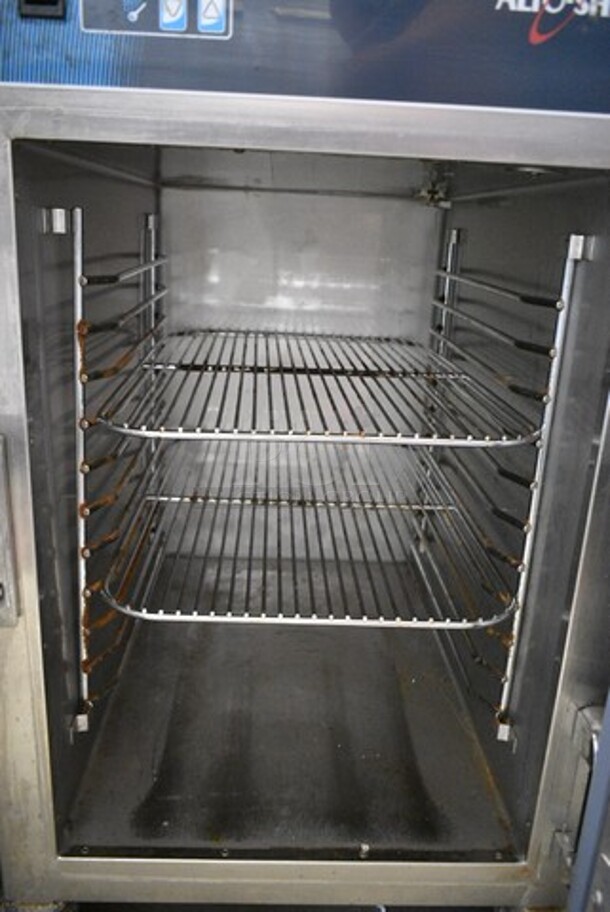 2015 Alto Shaam 500-S Stainless Steel Commercial Warming Holding Cabinet on Commercial Casters. 208-240 Volts, 1 Phase.  - Image 3 of 4