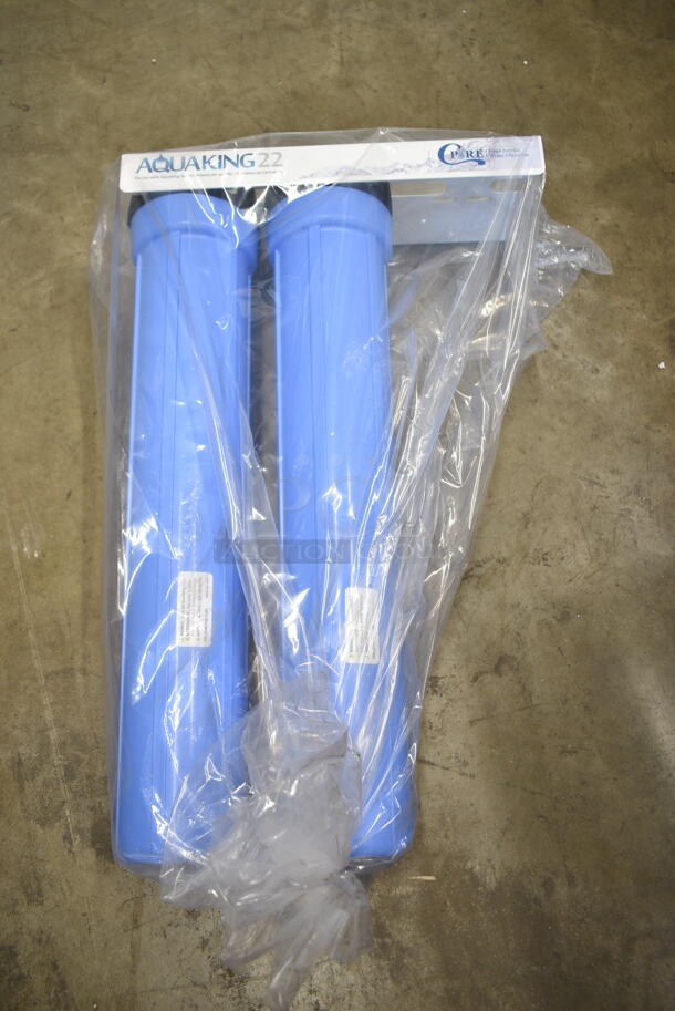 BRAND NEW SCRATCH AND DENT! C Pure AQUAKING22 20" Dual Cartridge Water Filtration System - 10 Micron Rating and 3 GPM - Image 2 of 3