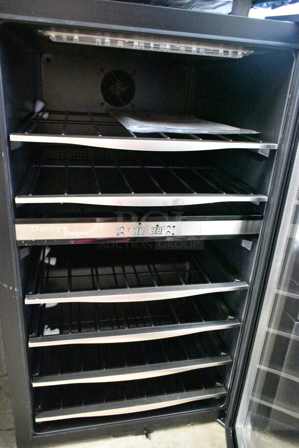 BRAND NEW SCRATCH AND DENT! Danby DWC040A3BSSDD 38 Bottle Free-Standing Metal Wine Cooler Merchandiser. 115 Volts, 1 Phase. Tested and Working! - Image 3 of 6