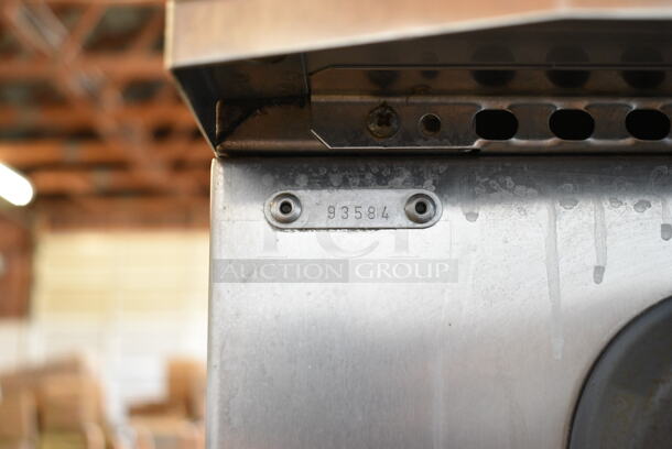 Wiesheu Stainless Steel Commercial Double Deck Convection Oven on Pan Rack w/ Commercial Casters. 208-240 Volts, 3 Phase.  - Image 8 of 8