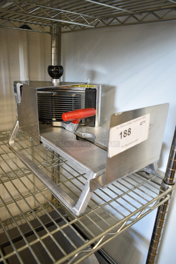 BRAND NEW SCRATCH AND DENT! Vollrath 15103 Redco InstaSlice 1/4" Fruit and Vegetable Cutter with Scalloped Blades - Image 2 of 5