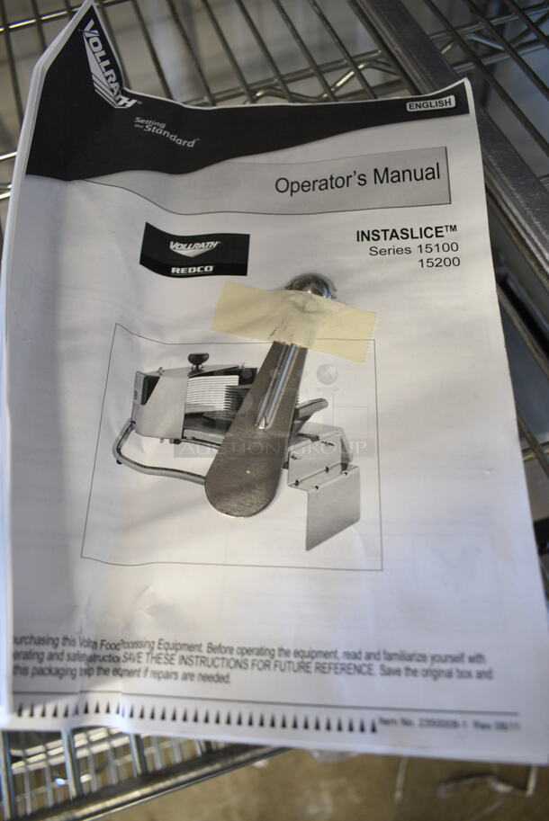 BRAND NEW SCRATCH AND DENT! Vollrath 15103 Redco InstaSlice 1/4" Fruit and Vegetable Cutter with Scalloped Blades - Image 4 of 5