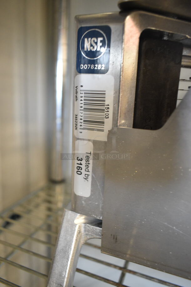 BRAND NEW SCRATCH AND DENT! Vollrath 15103 Redco InstaSlice 1/4" Fruit and Vegetable Cutter with Scalloped Blades - Image 5 of 5