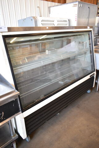 True TSID-72-2 Metal Commercial Floor Style Deli Display Case Merchandiser. 115 Volts, 1 Phase. Tested and Working!