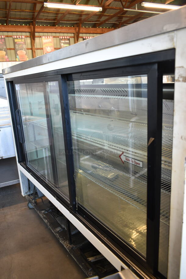 True TSID-72-2 Metal Commercial Floor Style Deli Display Case Merchandiser. 115 Volts, 1 Phase. Tested and Working! - Image 4 of 7