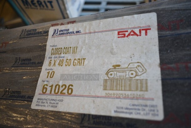 2 BRAND NEW! Bundles of United Abrasives SAIT 61026 Sanding Sheets. 2 Times Your Bid! - Image 4 of 4