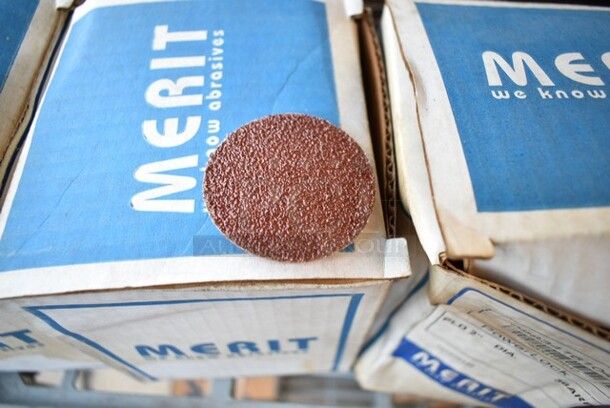 3 Boxes of 100 BRAND NEW! Merit 61050 PowerLock Discs. 3 Times Your Bid! - Image 3 of 6