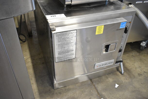 2018 Cleveland 22CET3.1 SteamChef ENERGY STAR Stainless Steel Commercial Countertop Electric Powered Single Deck Steam Cabinet. 208-220/240 Volts, 3 Phase. - Image 2 of 4