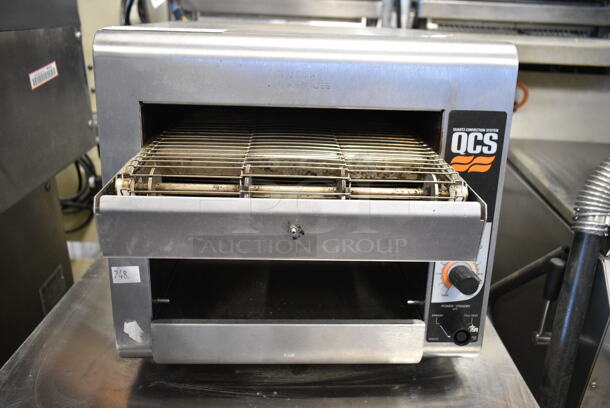 Star Holman QCS-Q1-35 Stainless Steel Commercial Countertop Conveyor Toaster Oven. 120 Volts, 1 Phase. Tested and Working! - Image 3 of 4