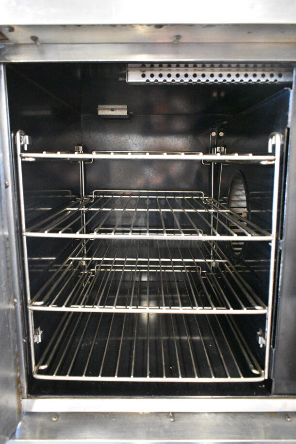 2 Duke Stainless Steel Commercial Electric Powered Half Size Convection Oven w/ View Through Door, Metal Oven Racks. 2 Times Your Bid! - Image 3 of 9