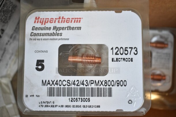 2 Boxes of BRAND NEW! Various Items Including 3/8 Brass Mender Dixon and Hypertherm 120573 Electrodes. 2 Times Your Bid! - Image 5 of 5
