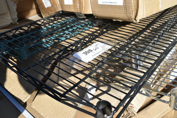 Black Finish Wire Shelf.  - Image 4 of 5