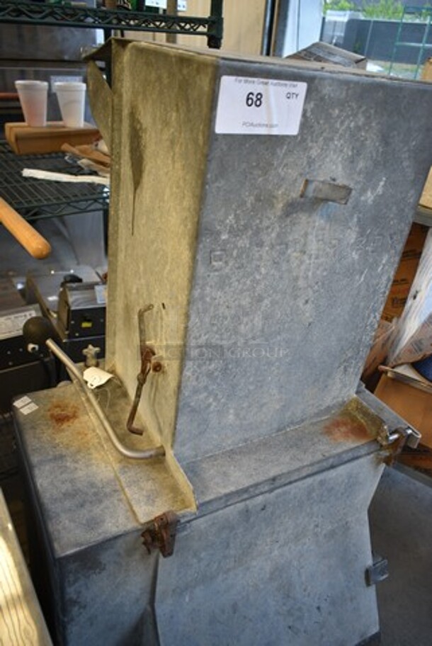 Butcher Boy CMFGF Metal Commercial Floor Style Meat Flaker. 230 Volts, 3 Phase.  - Image 2 of 5