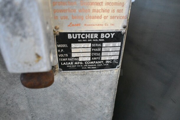 Butcher Boy CMFGF Metal Commercial Floor Style Meat Flaker. 230 Volts, 3 Phase.  - Image 5 of 5