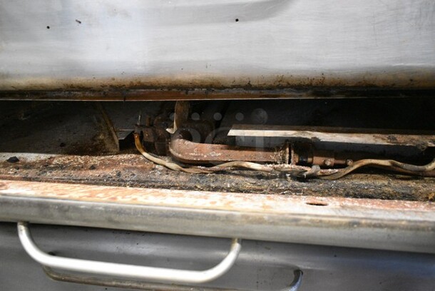 2 Blodgett 981 Stainless Steel Commercial Natural Gas Powered Double Deck Pizza Ovens. 50,000 BTU. 2 Times Your Bid! - Image 5 of 10