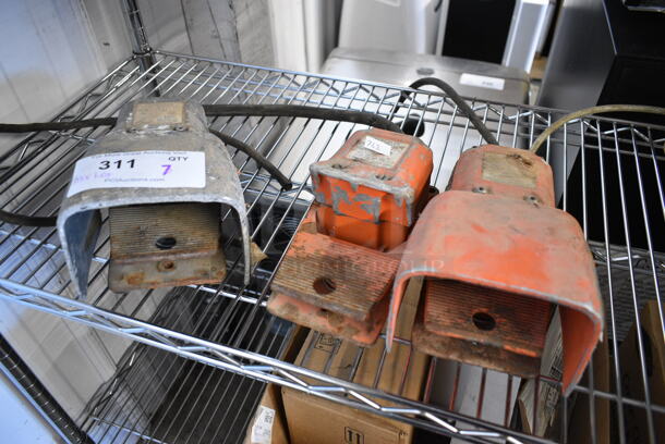 7 Various Foot Pedals for Meat Grinders; Includes Hercules Brand. 7 Times Your Bid! - Image 5 of 8