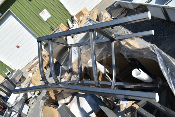 BRAND NEW SCRATCH AND DENT! PALLET LOT of Various Items Including Black Metal Bar Height Chair Frames - Image 5 of 7