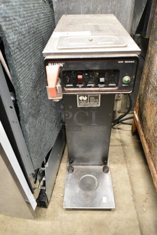 Bunn CWTF-15TS Stainless Steel Commercial Countertop Coffee Machine w/ Hot Water Dispenser. 120 Volts, 1 Phase. 