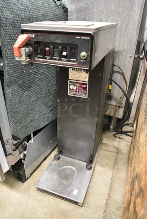 Bunn CWTF-15TS Stainless Steel Commercial Countertop Coffee Machine w/ Hot Water Dispenser. 120 Volts, 1 Phase.  - Image 2 of 3