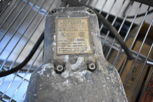 7 Various Foot Pedals for Meat Grinders; Includes Hercules Brand. 7 Times Your Bid! - Image 8 of 8