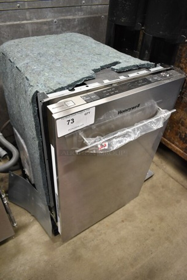 BRAND NEW SCRATCH AND DENT! Honeywell HDS18SS Stainless Steel Undercounter Dishwasher. 120 Volts, 1 Phase.  - Image 3 of 8
