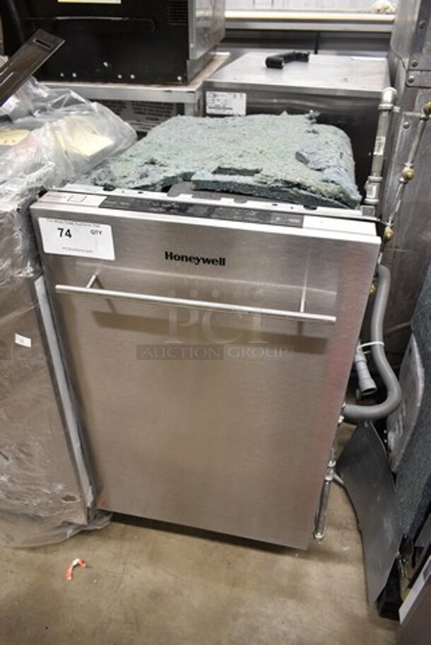 BRAND NEW SCRATCH AND DENT! Honeywell HDS18SS Stainless Steel Undercounter Dishwasher. 120 Volts, 1 Phase.  - Image 2 of 9