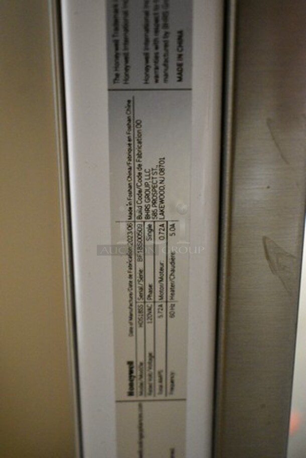 BRAND NEW SCRATCH AND DENT! Honeywell HDS18SS Stainless Steel Undercounter Dishwasher. 120 Volts, 1 Phase.  - Image 9 of 9