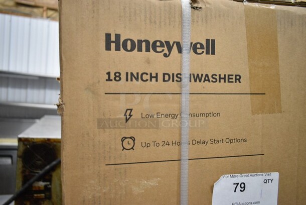BRAND NEW SCRATCH AND DENT! Honeywell HDS18SS Stainless Steel Undercounter Dishwasher. 120 Volts, 1 Phase.  - Image 3 of 4