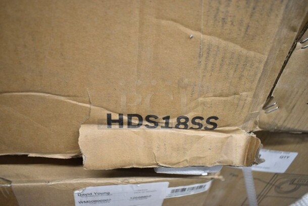 BRAND NEW SCRATCH AND DENT! Honeywell HDS18SS Stainless Steel Undercounter Dishwasher. 120 Volts, 1 Phase.  - Image 4 of 4