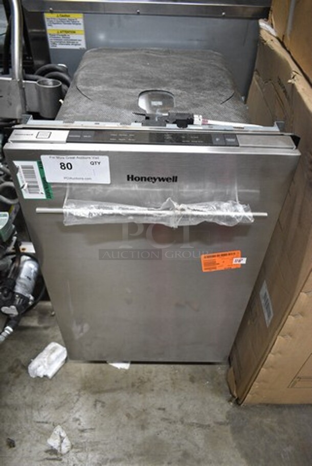 BRAND NEW SCRATCH AND DENT! Honeywell HDS18SS Stainless Steel Undercounter Dishwasher. 120 Volts, 1 Phase.  - Image 2 of 7