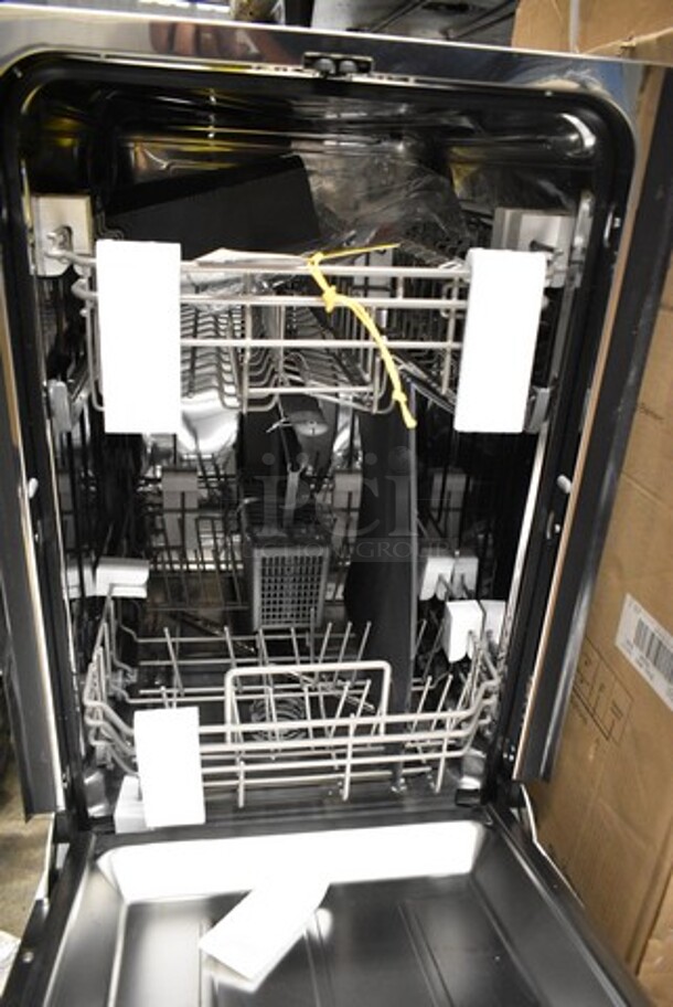 BRAND NEW SCRATCH AND DENT! Honeywell HDS18SS Stainless Steel Undercounter Dishwasher. 120 Volts, 1 Phase.  - Image 3 of 7