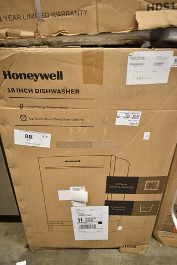BRAND NEW SCRATCH AND DENT! Honeywell HDS18SS Stainless Steel Undercounter Dishwasher. 120 Volts, 1 Phase.  - Image 2 of 4