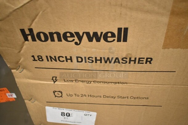 BRAND NEW SCRATCH AND DENT! Honeywell HDS18SS Stainless Steel Undercounter Dishwasher. 120 Volts, 1 Phase.  - Image 3 of 4