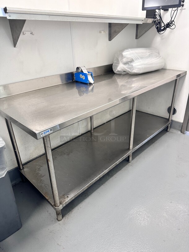 Clean GSW WT-PB3084 GSW 84W x 30D x 35H, Premium Work Table - Image 2 of 4