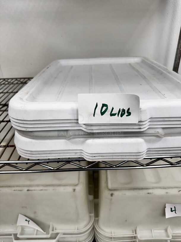 Full Size Plastic Lids - Image 2 of 2