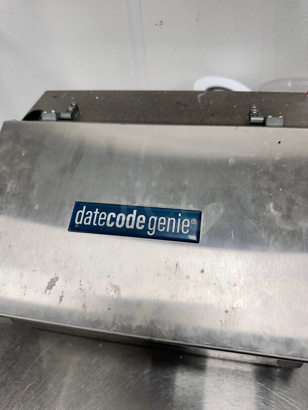 Date Code Genie DCG 2.0  customizable labeling system 115 Volt Working - Image 4 of 10