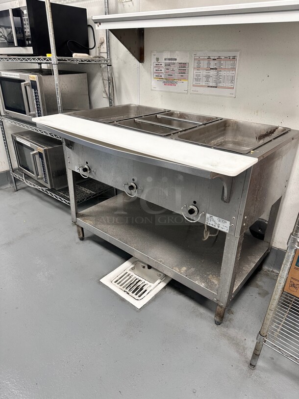 Late Model Duke E303 Aerohot Electric 3-Well Steamtable Hot Food Unit, 120V Working - Image 1 of 6