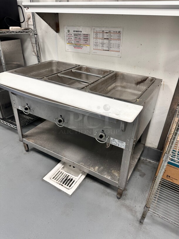 Late Model Duke E303 Aerohot Electric 3-Well Steamtable Hot Food Unit, 120V Working - Image 3 of 6