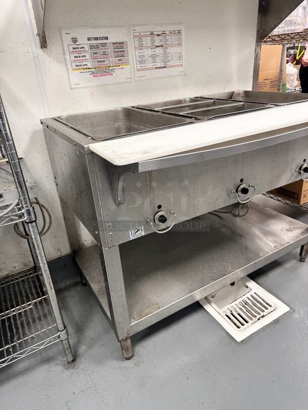 Late Model Duke E303 Aerohot Electric 3-Well Steamtable Hot Food Unit, 120V Working - Image 6 of 6