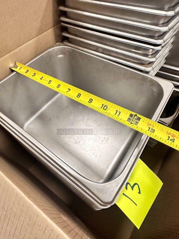 Stainless Steel Steam Table Pans - 1⁄2 Size, 6 inch Deep - Image 2 of 7