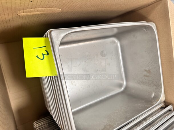 Stainless Steel Steam Table Pans - 1⁄2 Size, 6 inch Deep - Image 4 of 7