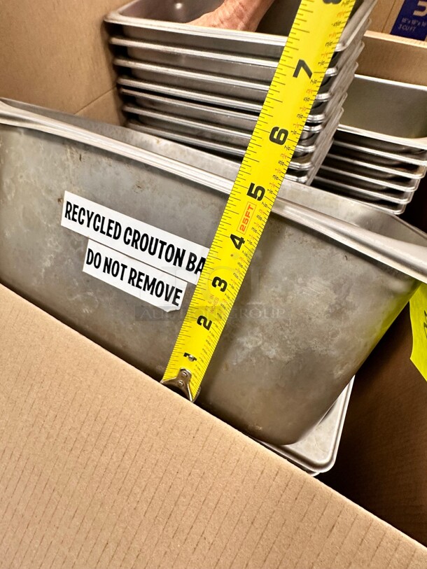 Stainless Steel Steam Table Pans - 1⁄2 Size, 6 inch Deep - Image 5 of 7