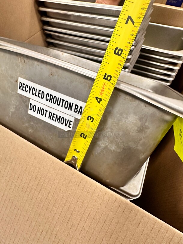 Stainless Steel Steam Table Pans - 1⁄2 Size, 6 inch Deep - Image 6 of 7