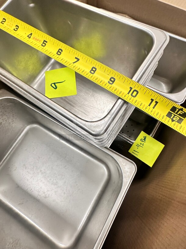 Stainless Steel Steam Table Pans - 1/3 Size, 6 inch Deep - Image 3 of 5