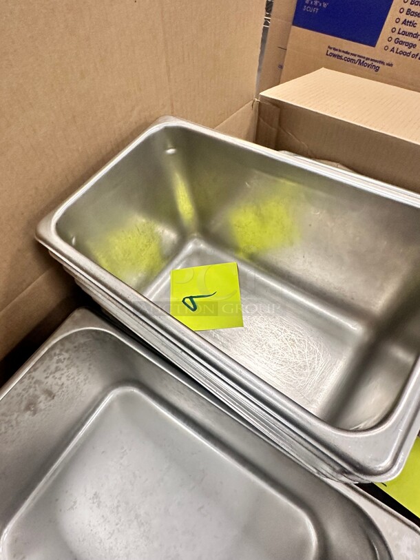 Stainless Steel Steam Table Pans - 1/3 Size, 6 inch Deep - Image 4 of 5