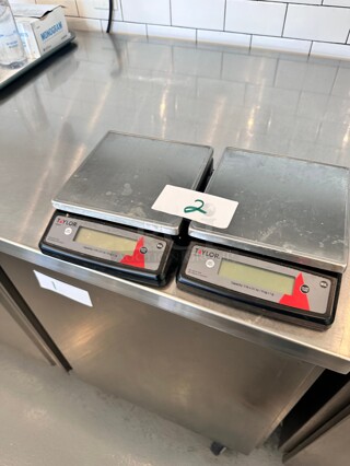 Taylor TE22FT 22 lb. Digital Portion Control Scale
