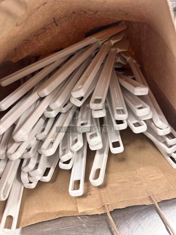 Choice 14 inch White Spatula - Image 5 of 5