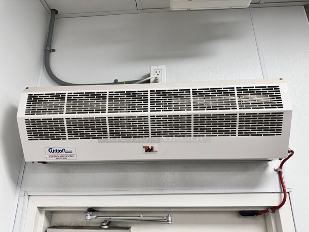 Late Model Curtron AP-2-36-1-SS 36 inch Unheated Air Curtain - (2) Speed, Stainless, 120v Buyer Must Remove - Image 1 of 8