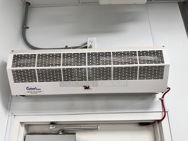 Late Model Curtron AP-2-36-1-SS 36 inch Unheated Air Curtain - (2) Speed, Stainless, 120v Buyer Must Remove - Image 2 of 8